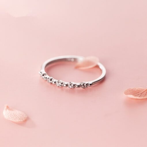 Sparkling Minimalism Ring - Image 5