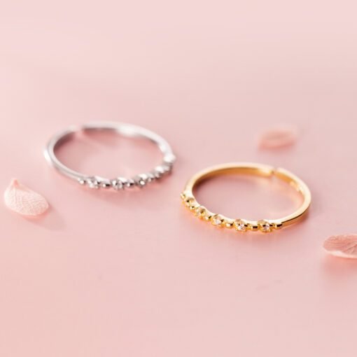 Sparkling Minimalism Ring - Image 2