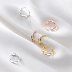 Chain Ear Clip Earrings