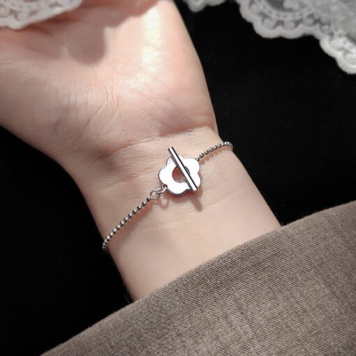 OT Buckle Bead Chain Bracelet