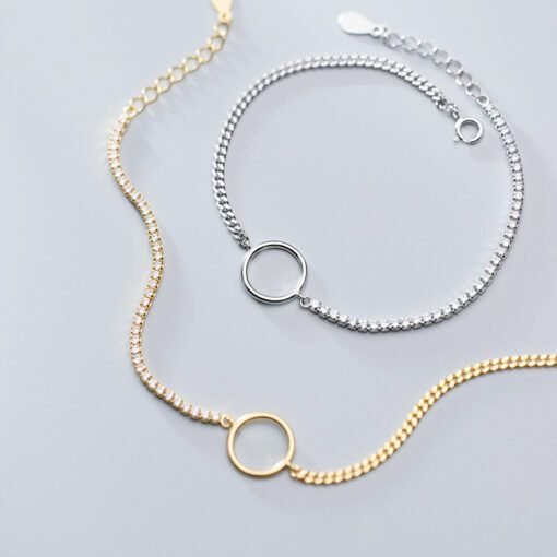 Cuban Link and Zircon Bracelet - Image 3