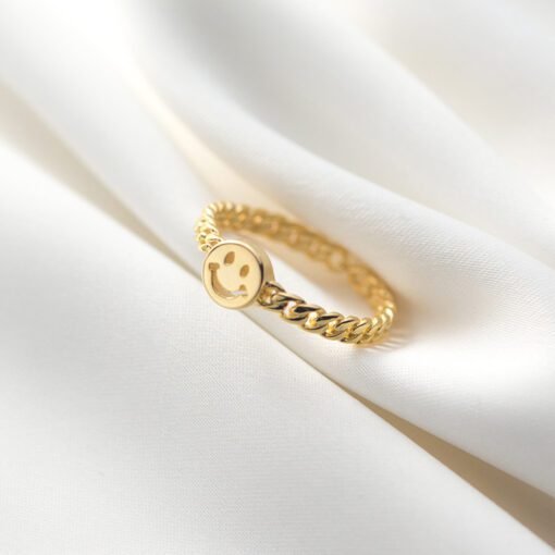 Smile Chain Ring - Image 2