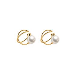 Ear Pearl Clip On Earrings