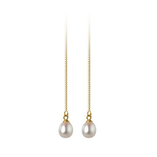 Korean Natural Pearl Earrings - Image 6