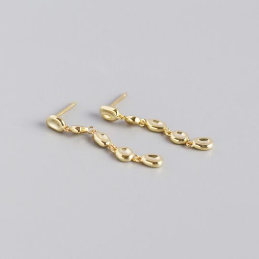 Tassel Bean Beads Drop Earrings - Image 6