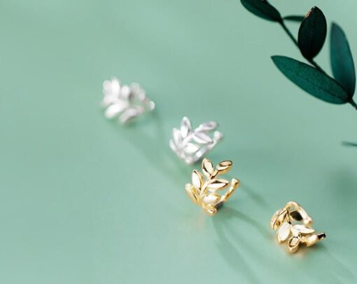 Leaf Ear Bone Buckles