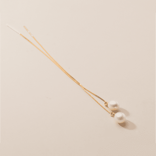 Korean Natural Pearl Earrings - Image 4