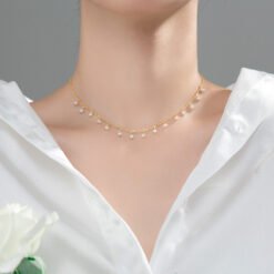 Baroque Pearl Choker Necklace