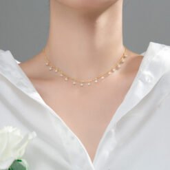 Baroque Pearl Choker Necklace