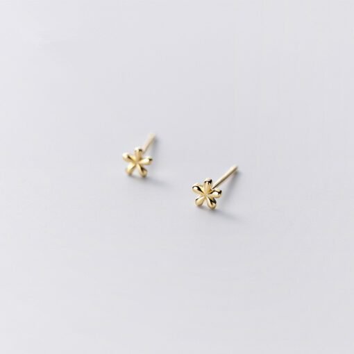 Glossy Little Flower Earrings - Image 2