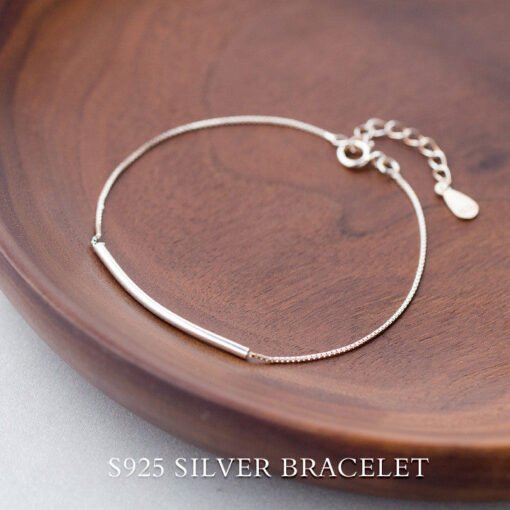Minimalist Line Bracelet - Image 3