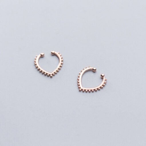 Sweet Heart Ear Clips