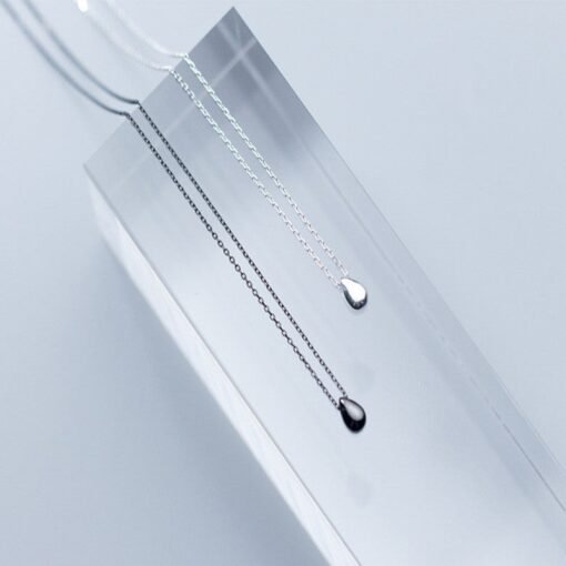 Dainty Droplet Necklace - Image 5