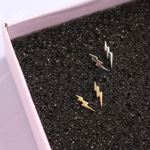 Lightning Stud Earrings