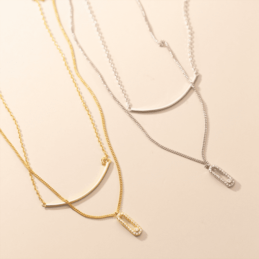 Double Charms Necklace - Image 2