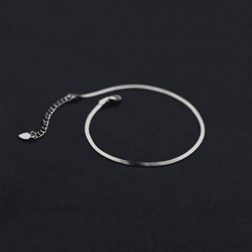 Simple Anklet In The Form Of A Snake Bone - Image 3