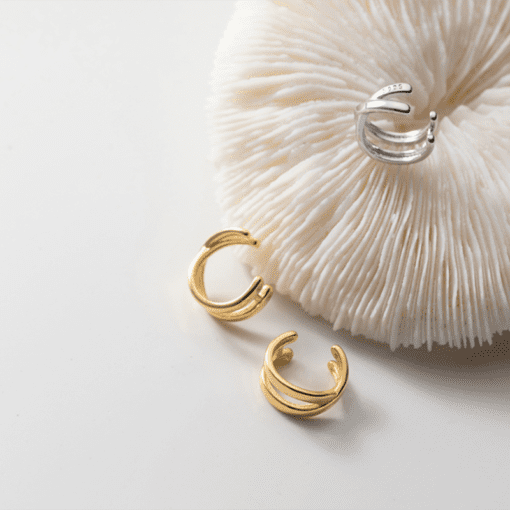 Cross Double Ear Clips - Image 4