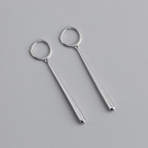 Long Water Drop Earrings - Image 3
