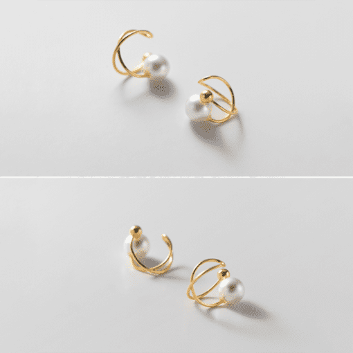 Ear Pearl Clip On Earrings - Image 6