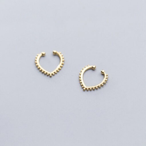 Sweet Heart Ear Clips