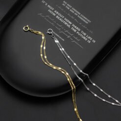 Double Chain Link Bracelet