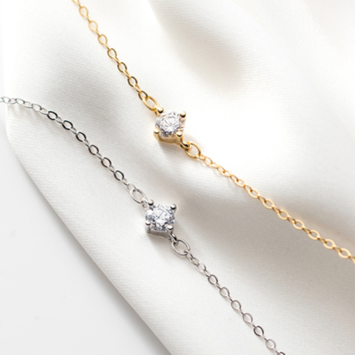 Radiant Zircon Charm Bracelet - Image 2