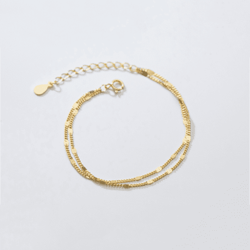 Double Chain Link Bracelet - Image 8