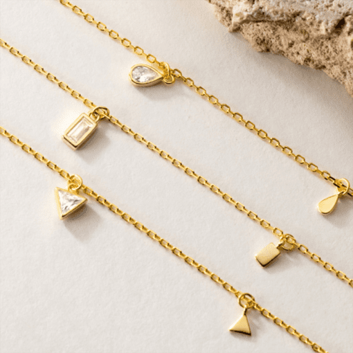 Crystal Trio Necklace Set - Image 8