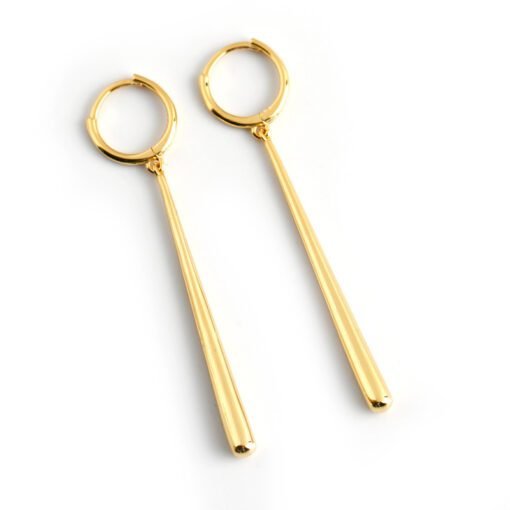 Long Water Drop Earrings - Image 7