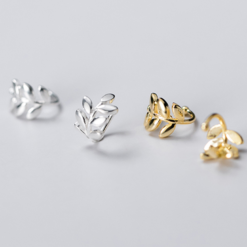 Leaf Ear Bone Buckles