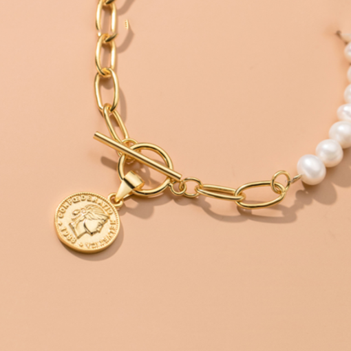 Portrait Pearl Bracelet