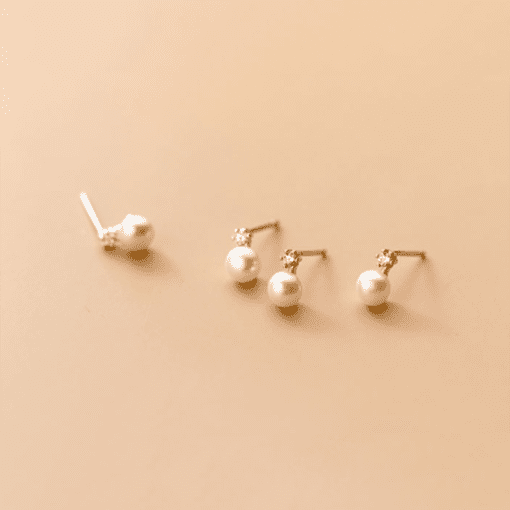 Cute Pearl Earrings - Image 9