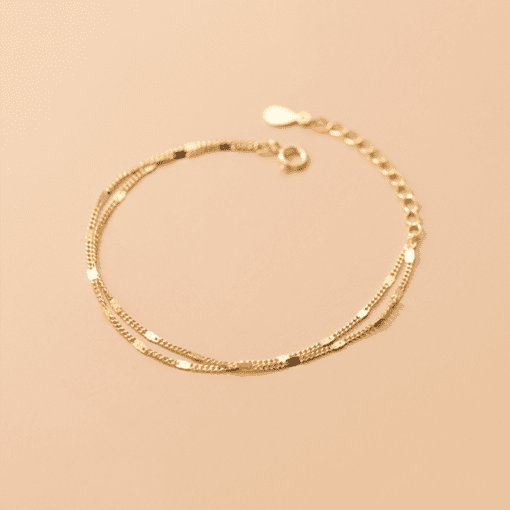 Double Chain Link Bracelet - Image 7