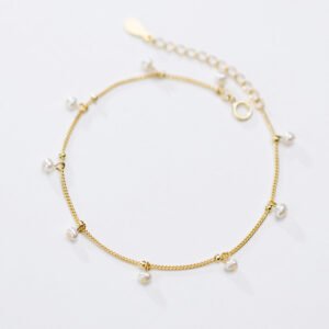 Chain Pearl Bracelet