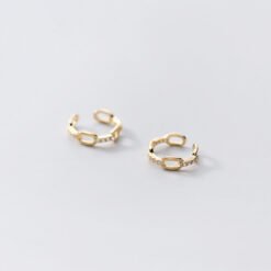 Chain Ear Clip Earrings