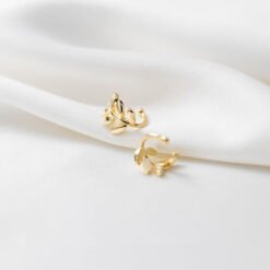 Leaf Ear Bone Buckles