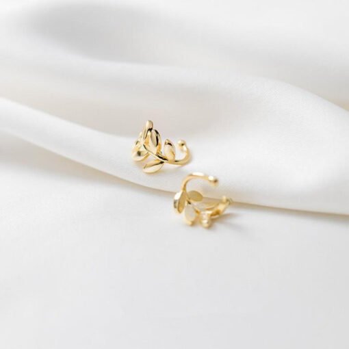 Leaf Ear Bone Buckles