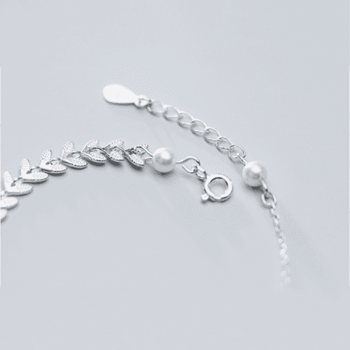 Leaf and Round Beads Bracelet - Image 8