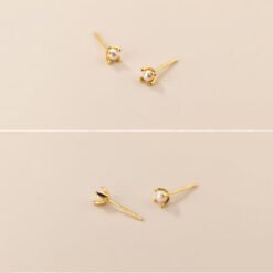 Mini Pearl Stud Earrings