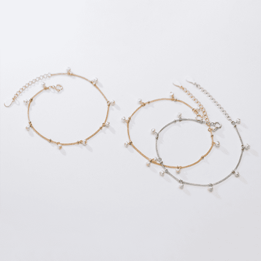 Chain Pearl Bracelet - Image 3