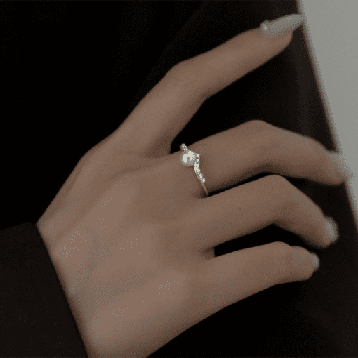 Baroque Pearl Ring - Image 3