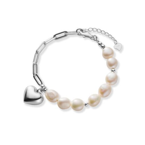 Baroque Pearl Chain Bracelet - Image 6