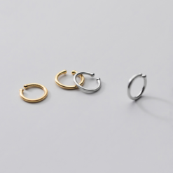 Simple Bead Ear Clips