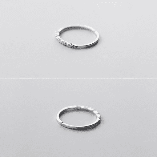 Sparkling Minimalism Ring - Image 8