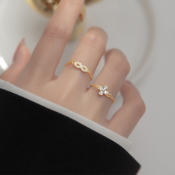 Charming Duo Rings
