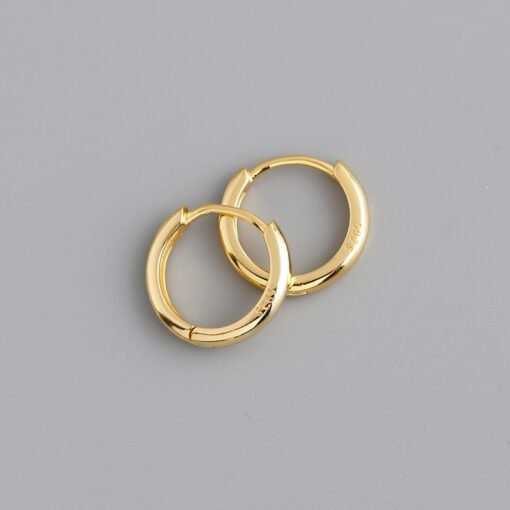 Simple Hoop Earrings - Image 11