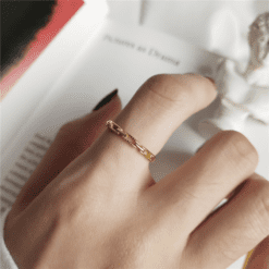 Chain Buckle Ring