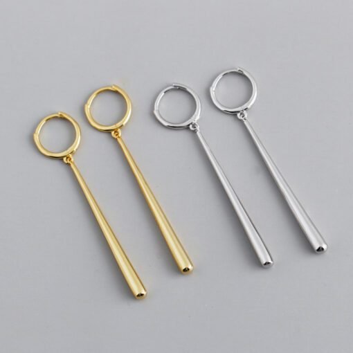 Long Water Drop Earrings - Image 12