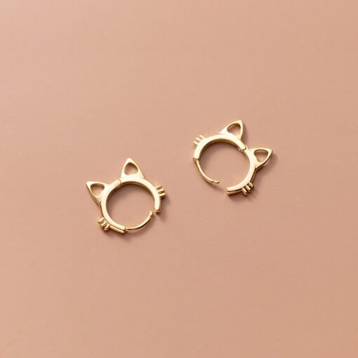 Charm Cat Earrings - Image 4