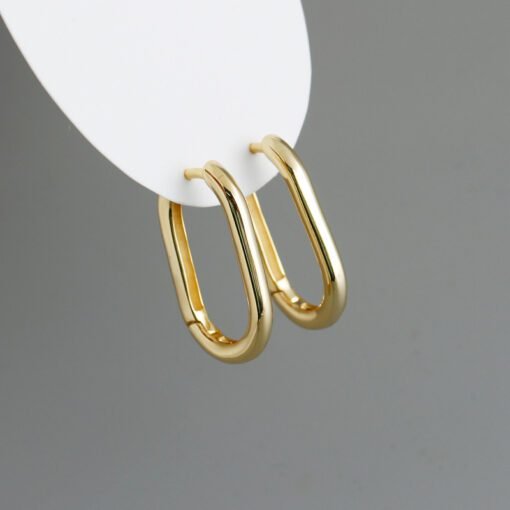 Minimalist Punk Hoop Earrings - Image 8